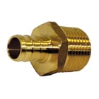No Lead Brass Male Adapter 1/2
