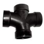 ABS Double Sanitary Tee 1-1/2