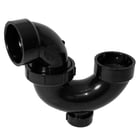 ABS P-Trap w/Union 1-1/2