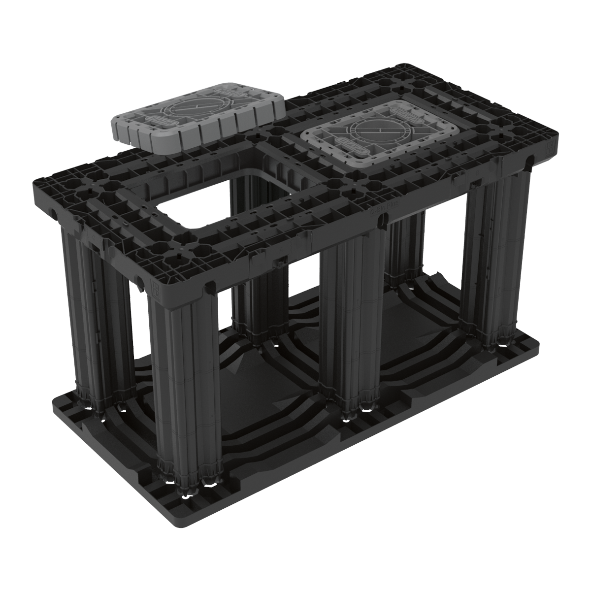 Treetank with lifted lid