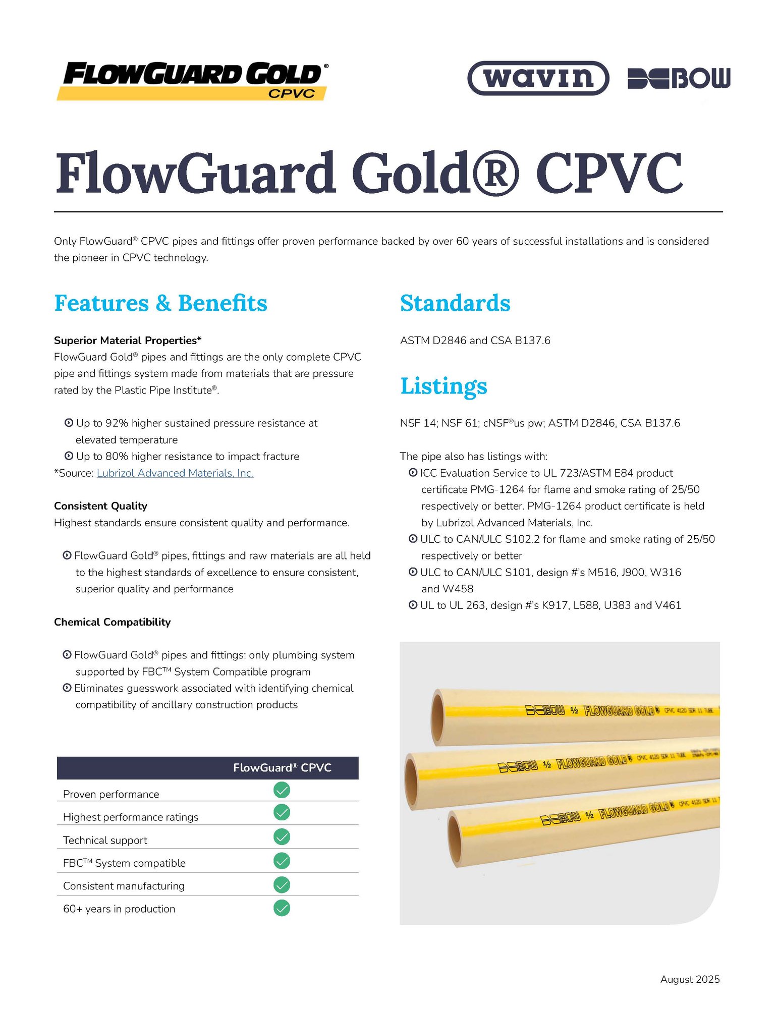 WA_FlowGuard Gold CPVC_Sellsheet USA 8.2025