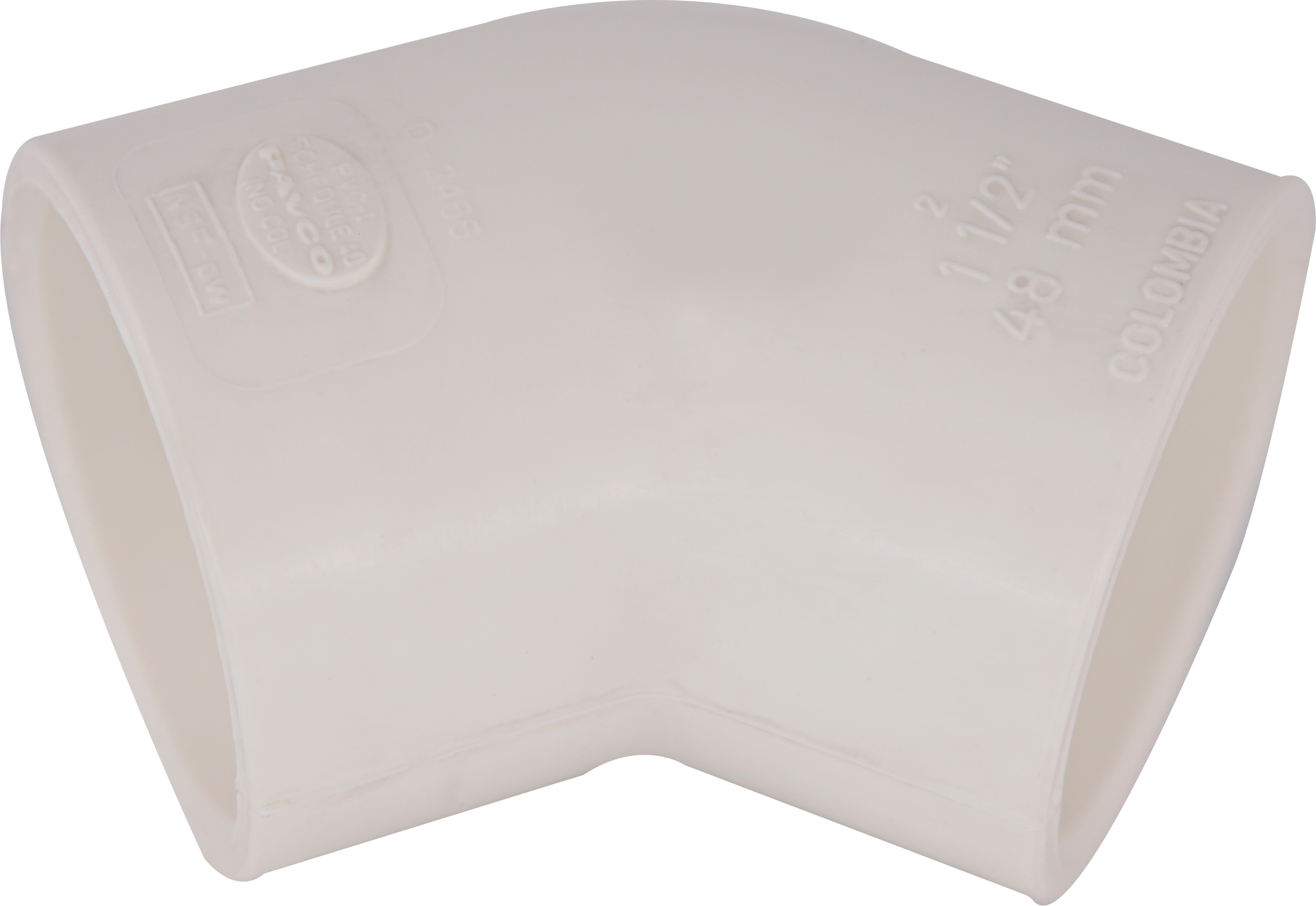 PVC ELBOW 45 1/2 SCH40