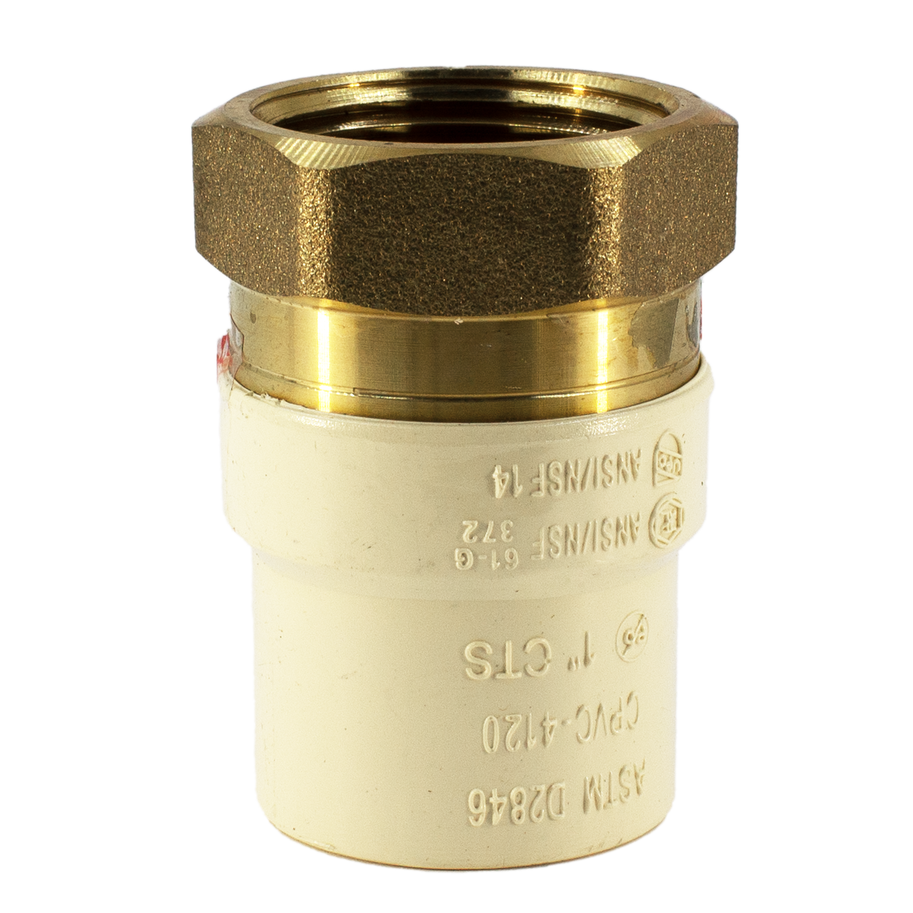 FGG No-Lead Female Adapter Brass Threaded 1