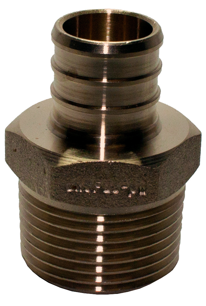 No Lead Brass Male Adapter 3/4