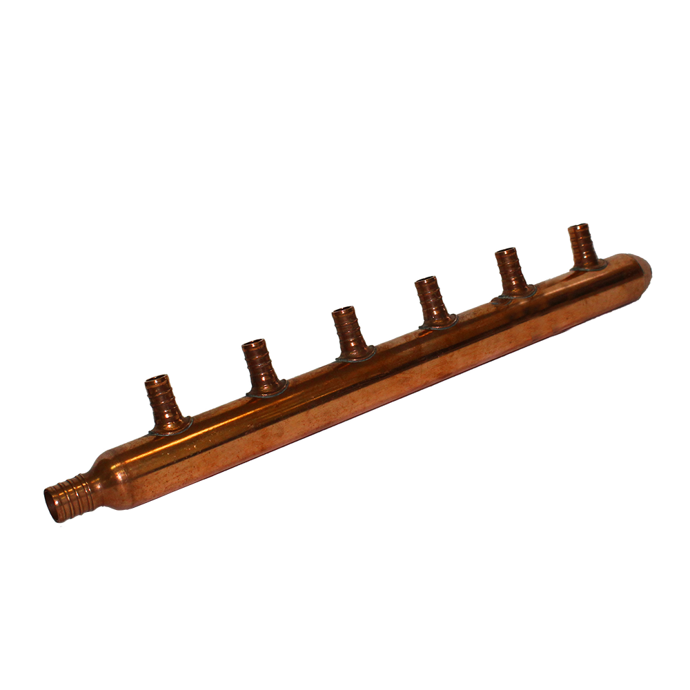 Copper Manifold 6 (1/2