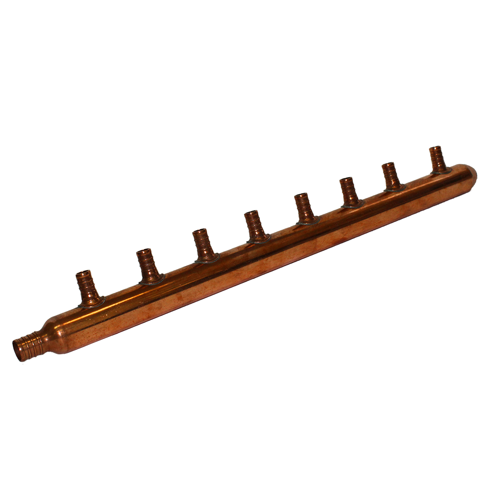 Copper Manifold 8 (1/2