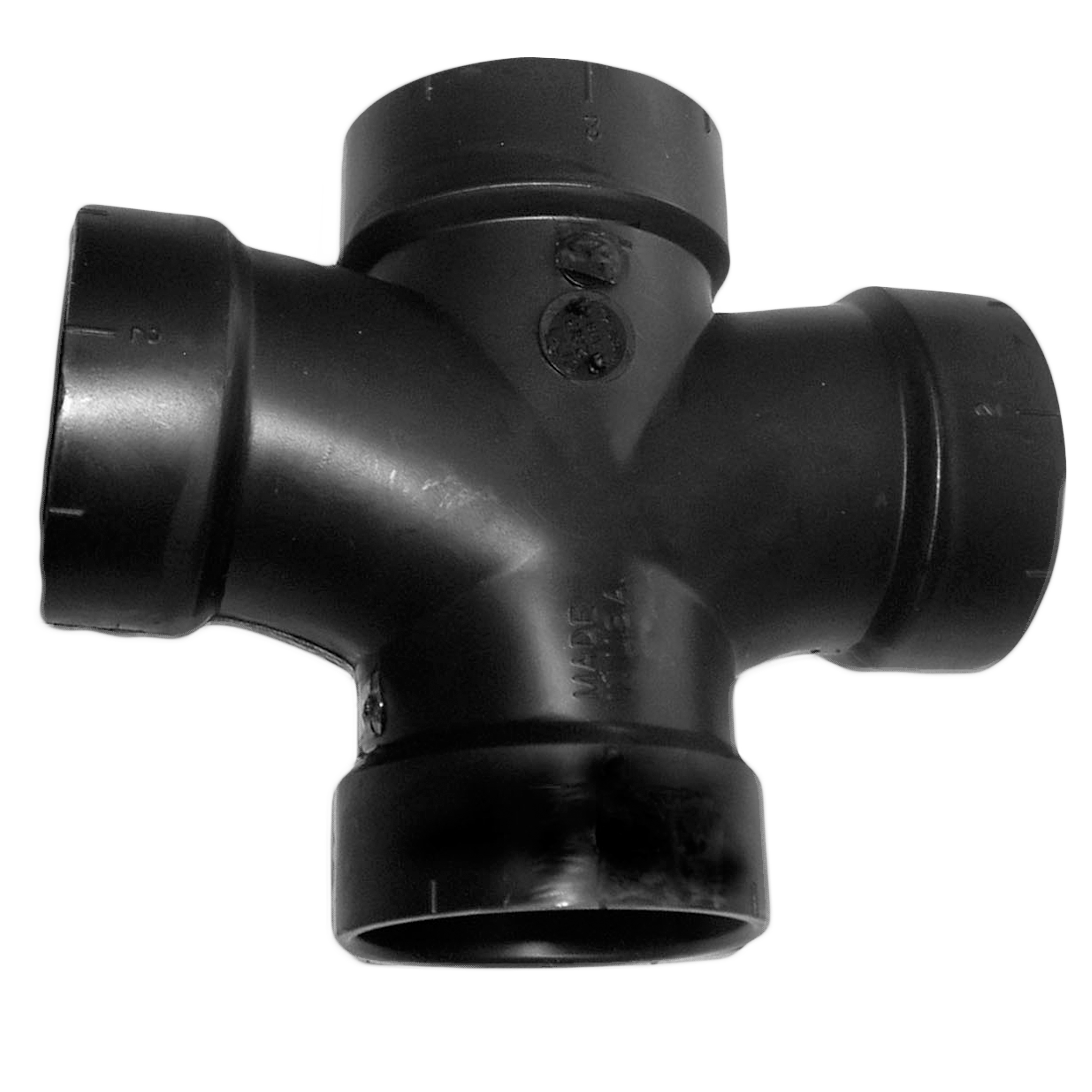 ABS Double Sanitary Tee 3