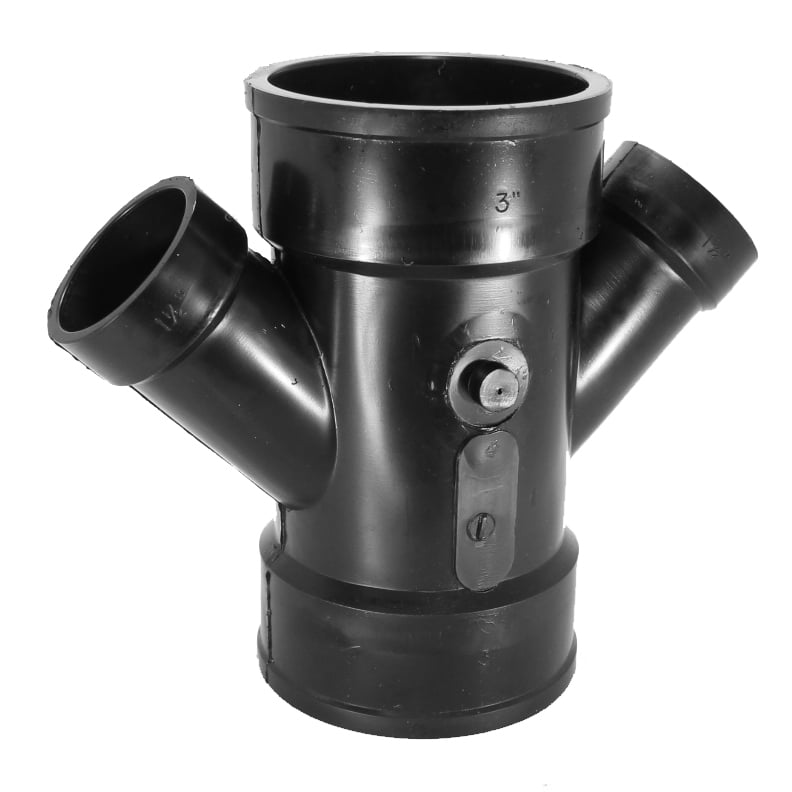 ABS Double 45° WYE 3