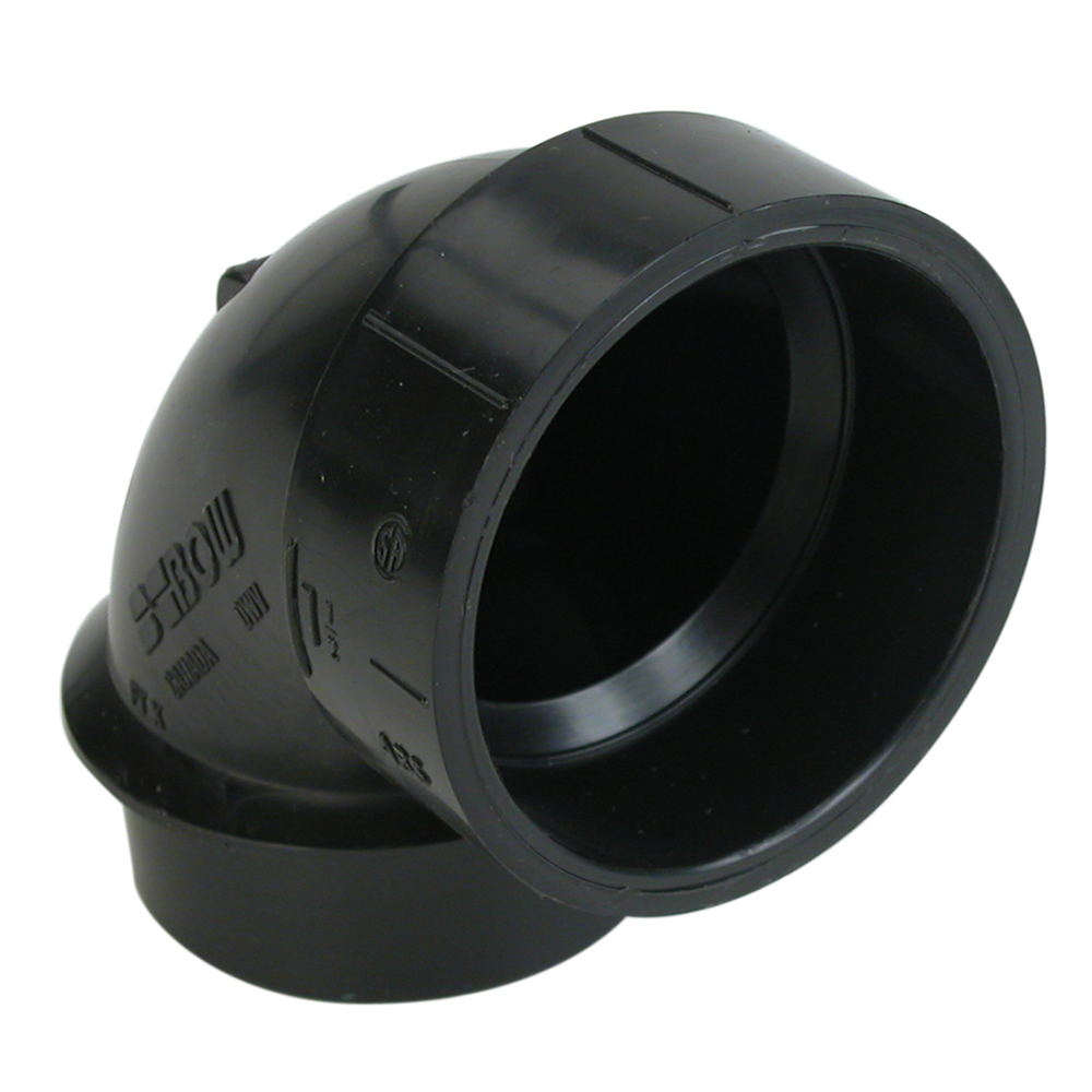 ABS 90° Street Elbow 1-1/2