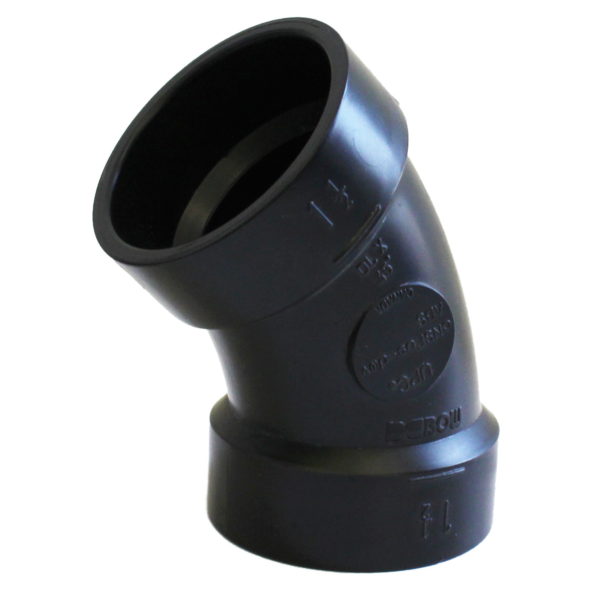 ABS 45° Elbow 1-1/2