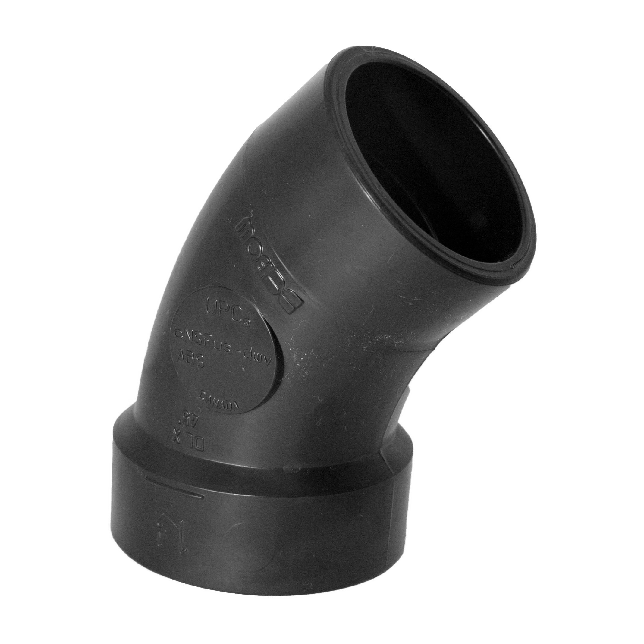 ABS 45° Street Elbow 1-1/2