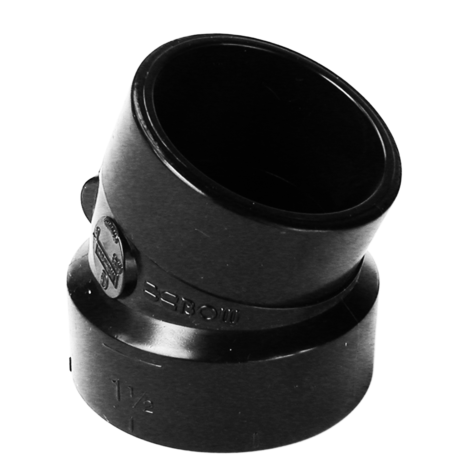 ABS 22-1/2° Street Elbow 1-1/2