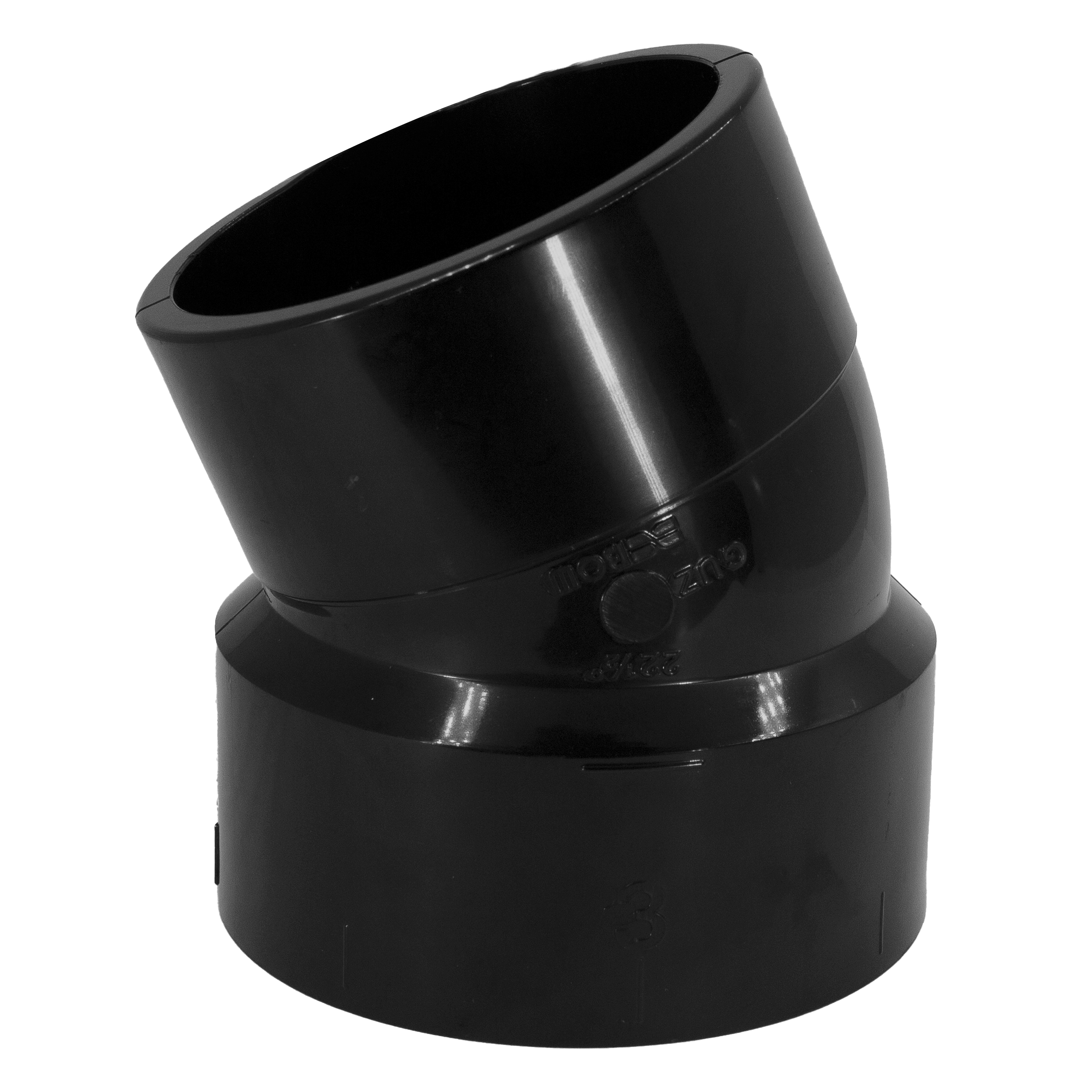 ABS 22-1/2° Street Elbow 3