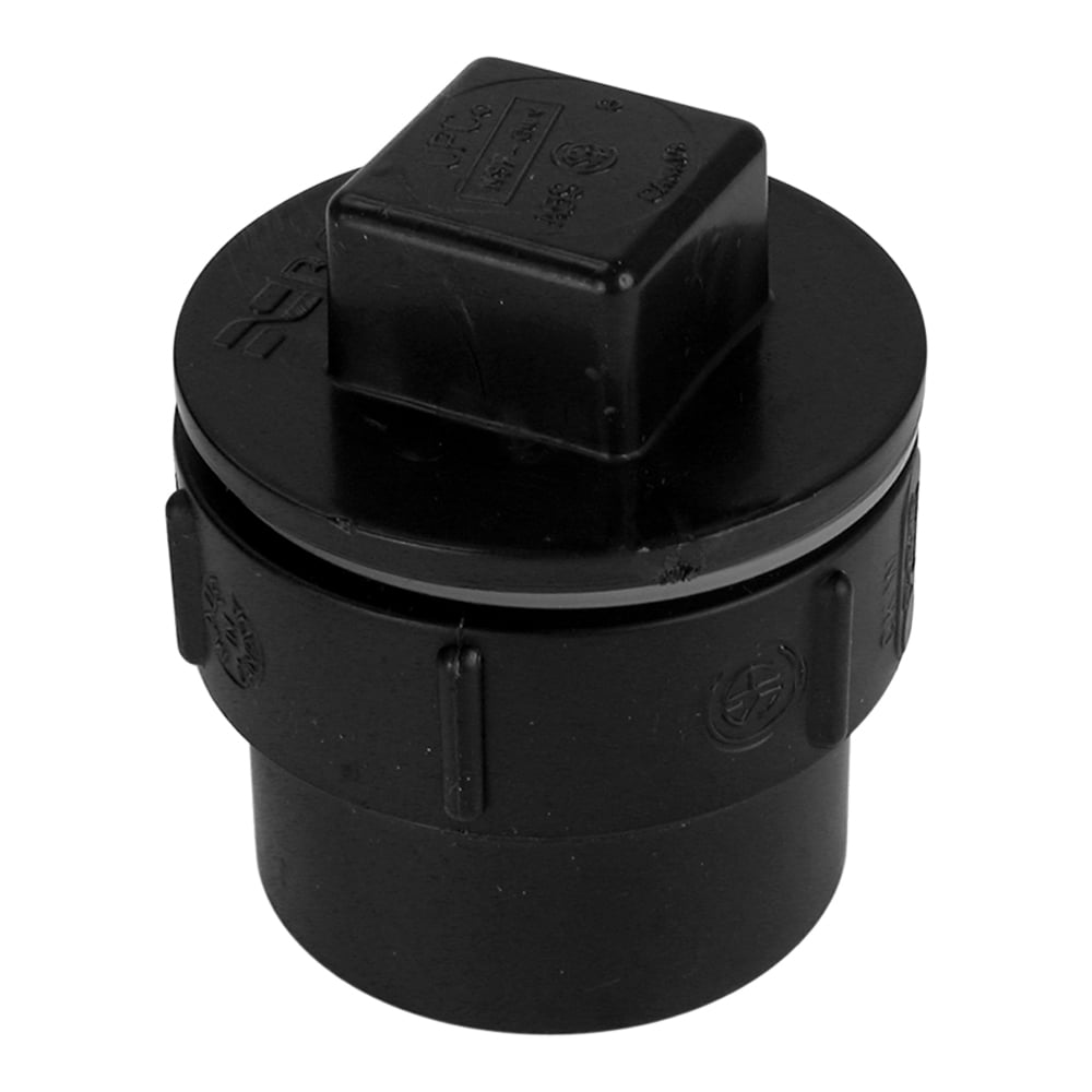 ABS Fitting Cleanout Adapter 1-1/2