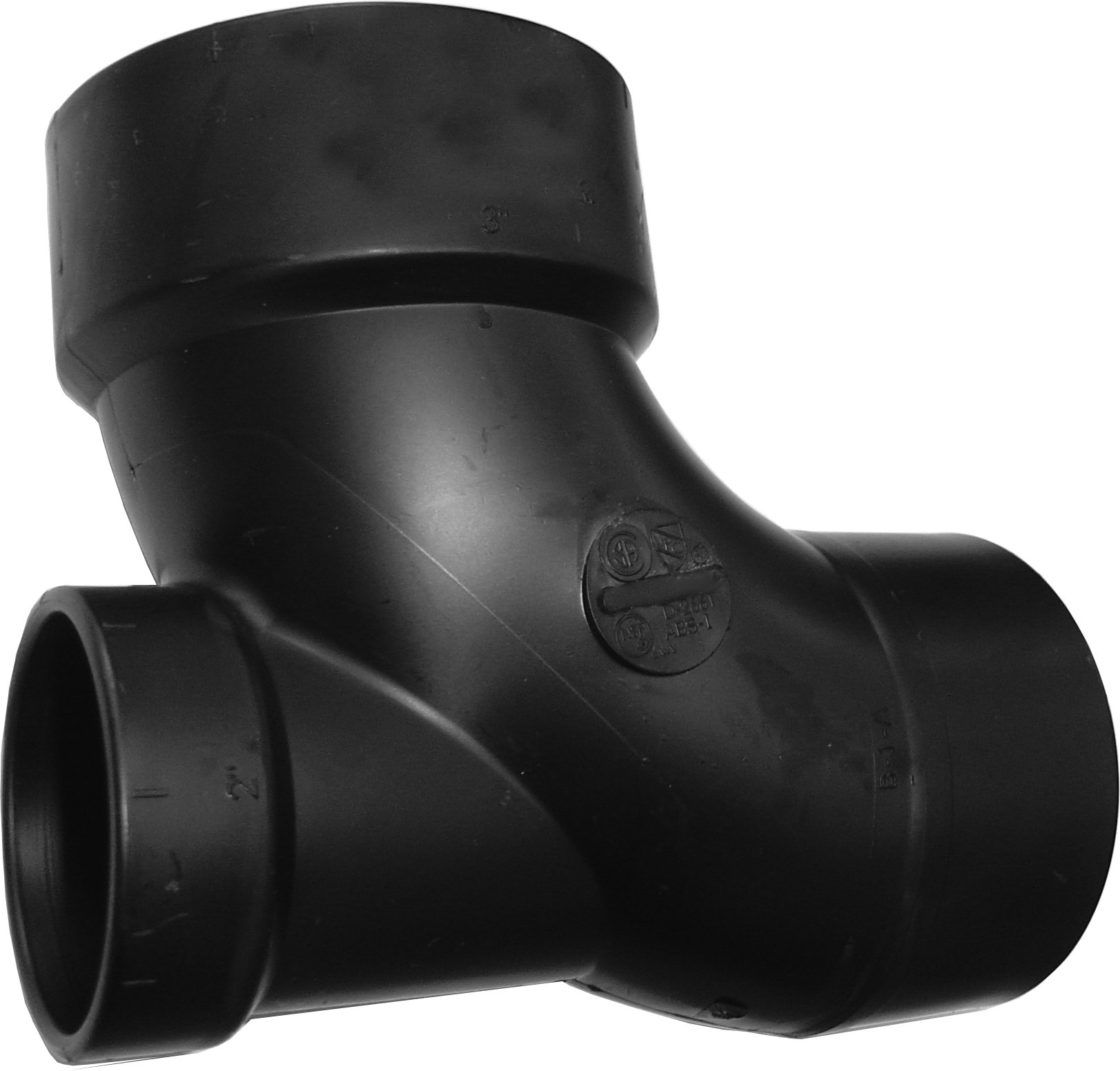 ABS 90° Low Heel Inlet Elbow 3