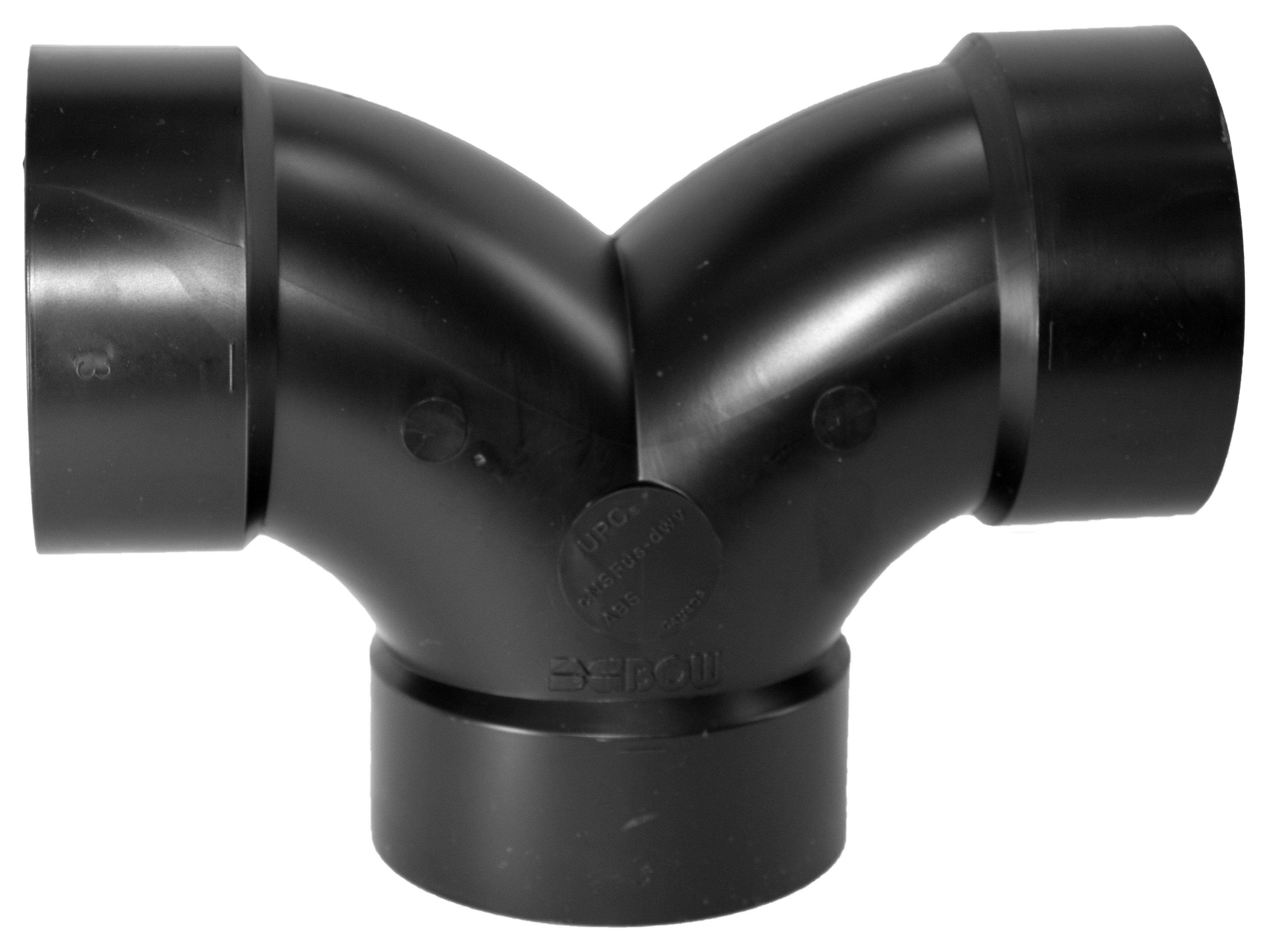 ABS 90° 3-Way Double Elbow 2